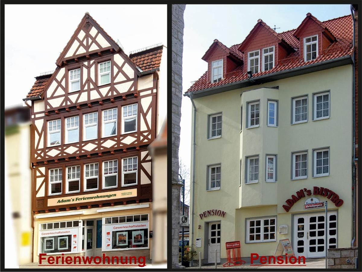 Adams Pension Und Ferienwohnungen Mühlhausen Kültér fotó
