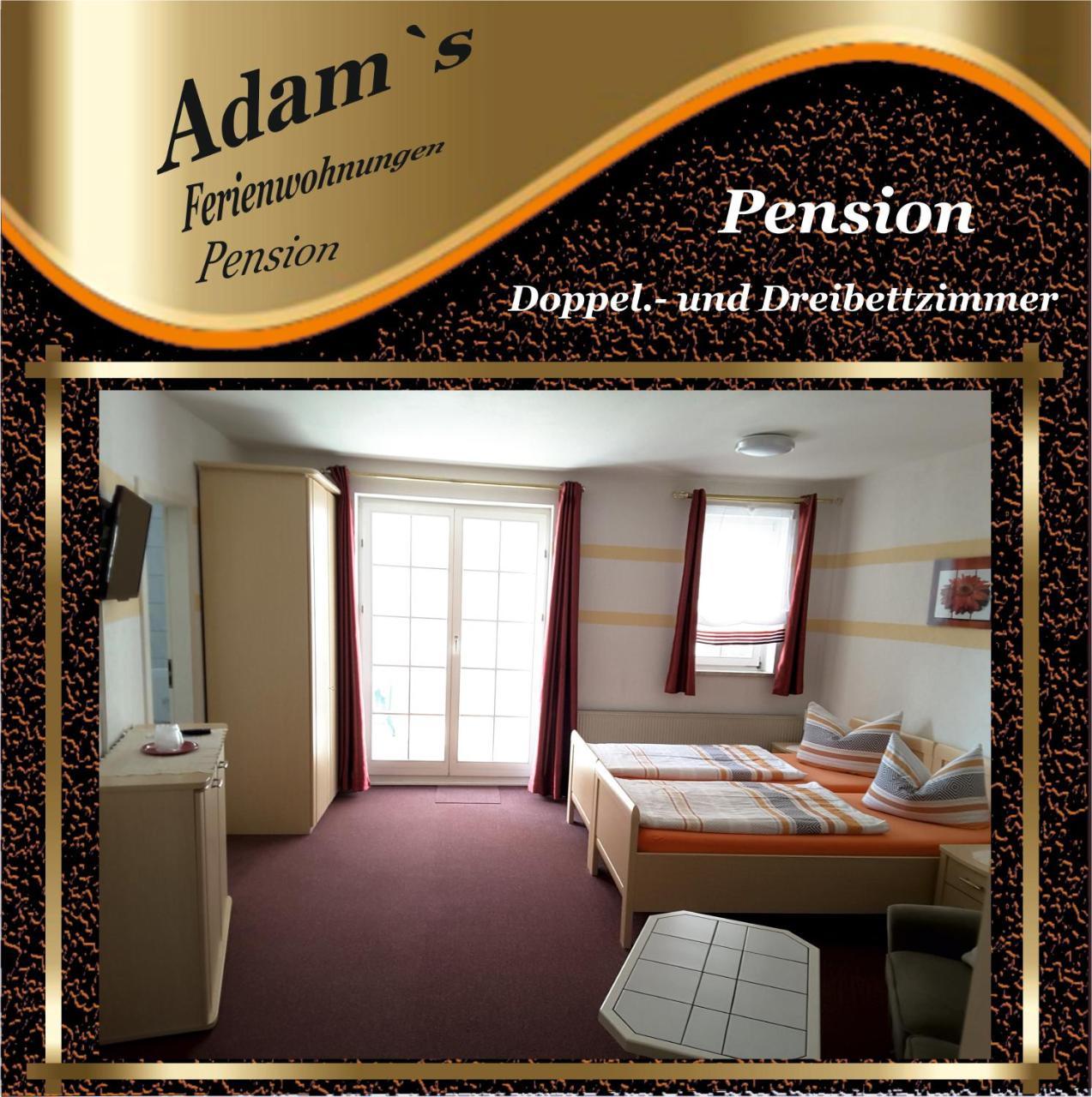 Adams Pension Und Ferienwohnungen Mühlhausen Kültér fotó