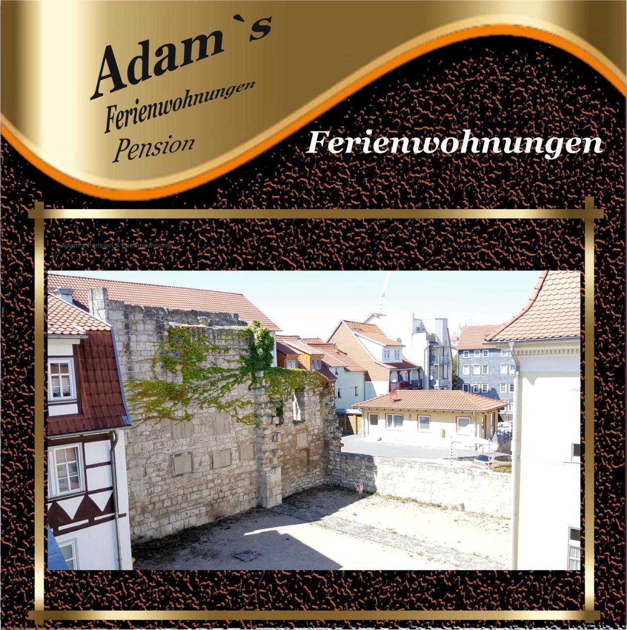 Adams Pension Und Ferienwohnungen Mühlhausen Kültér fotó