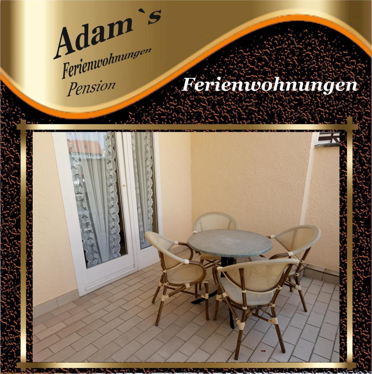 Adams Pension Und Ferienwohnungen Mühlhausen Kültér fotó