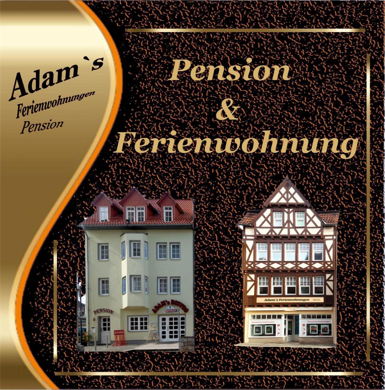 Adams Pension Und Ferienwohnungen Mühlhausen Kültér fotó